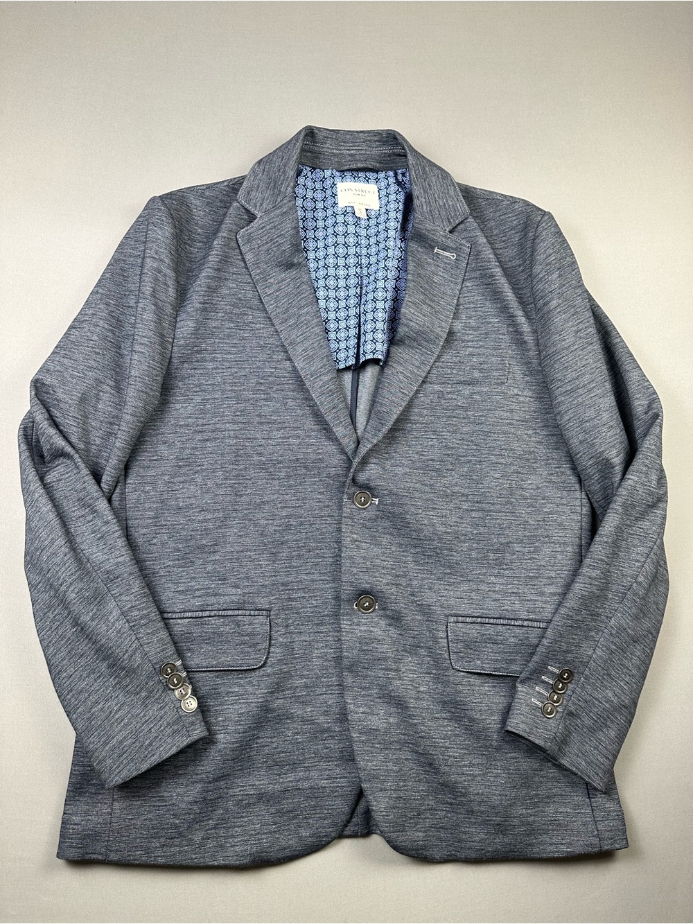 Con.Struct Slim Fit Knit Stretch Sport Jacket, 2-Button - Mens 42L